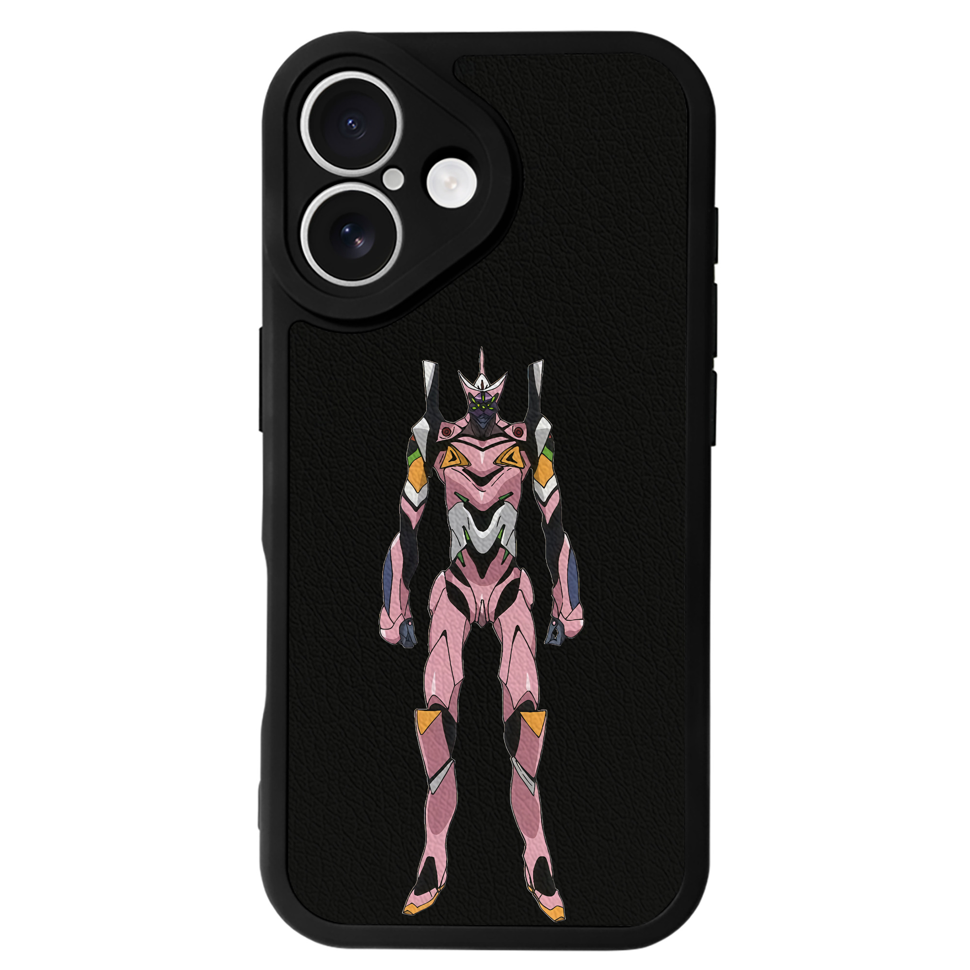 （画像用） EVA 新世紀エヴァンゲリオン 【iPhone 16シリーズ対応】シリコンスマホケース（レザー調） 材質：シリコン